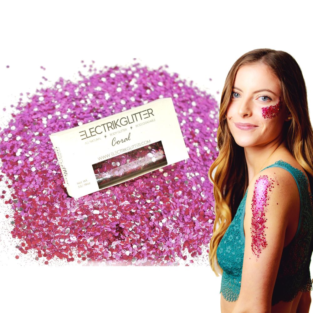 Coral Body Glitter - Electrik Glitter