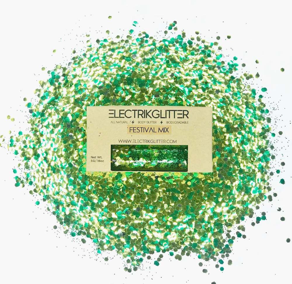 Irish Gold Body And Face Glitter - Electrik Glitter