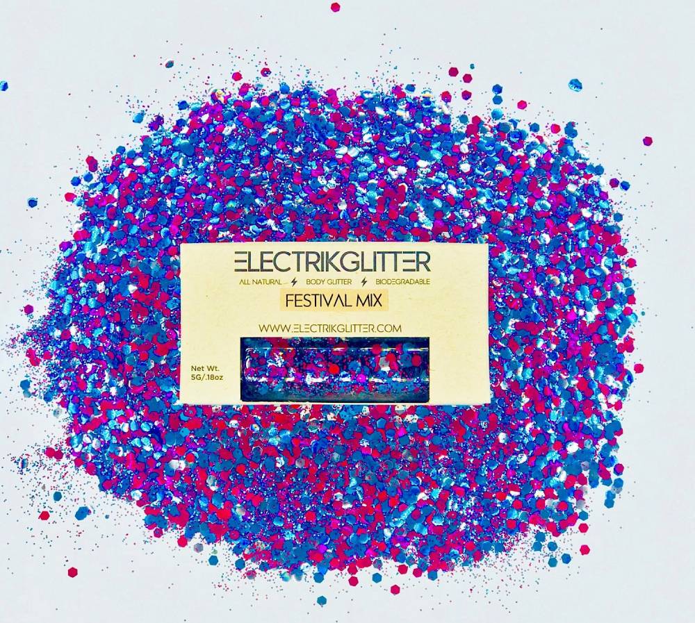 Mixed Berry Body And Face Glitter - Electrik Glitter